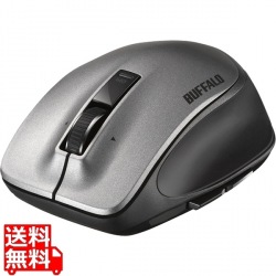 無線 レーザー プレミアムフィットマウス Mサイズ ブラック 写真1