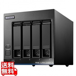 10GbE&マルチギガビット Linux 法人向け 4ドライブNAS 8TB (5年保証・データ復旧) 写真1