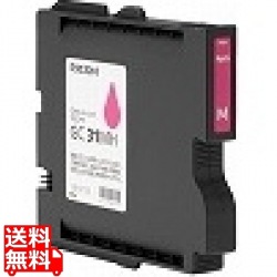 GXカートリッジ(Lサイズカートリッジ) マゼンタ GC31MH 約2300ページ印刷可能(A4・5%) 【純正品】 写真1