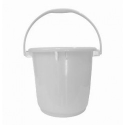 トンボ ニューセレクト吊手付ペールB-25 本体 グレー 写真1