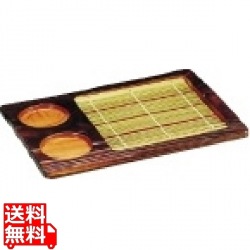 焼杉 薬味付ざる 業務用 写真1