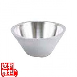 ステンレス 2重サラダボール コニカル 46577 2.4L 写真1