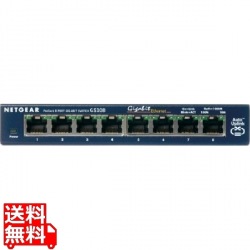 GS108 ギガ8ポート アンマネージ・スイッチ 写真1