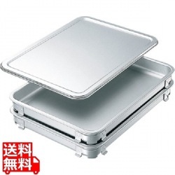 エコクリーン アルミ餃子&生鮮バット蓋8枚取 写真1