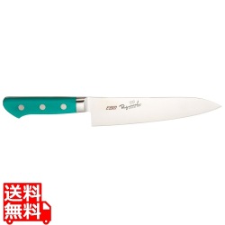 EBM 抗菌 スペシャル・イノックス 牛刀 18cm グリーン 写真1