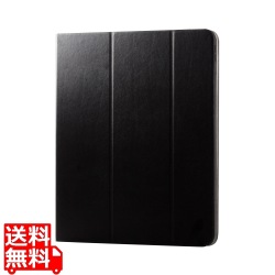 13インチiPad Air(M2) フラップケース ソフトレザー ドローイングアングル 360度回転 写真1