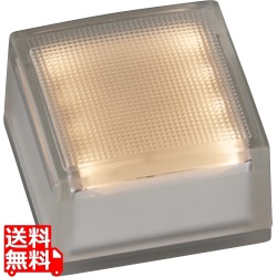 ヘリオスグランドライト LEDグラス 100角 電球色 写真1