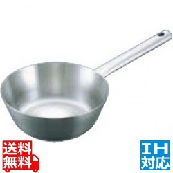 Murano(ムラノ)インダクション 18-8テーパーパン 18cm ※ IH対応 IH (100V/200V)とガス火対応 写真1