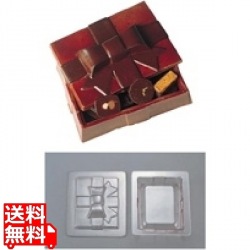 デコレリーフ チョコレートモルド ボックス型 EU-648 写真1