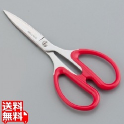シルキー料理ハサミNKS215DT赤 取り外し式 写真1