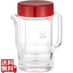 ノーブルとんかつソース入れ赤 写真1