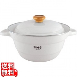 ビームス 多機能鍋 オールインワン(スノコ付)27cm BMP-27FW・W ホワイト ※IH対応(100V/200V) 写真1