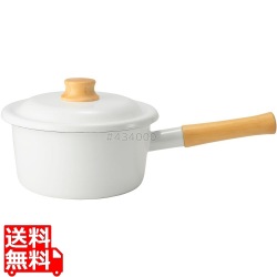 コットンプラス ソースパン 18cm CTP-18S・W 写真1