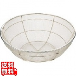 ThreeSnow SA18-8本職用揚ざる 普通目 60cm | キッチン用品 調理器具 調理 製菓 道具 ざる 写真1