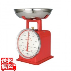 アメリカンキッチンスケール100-061 1kg レッド 写真1