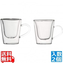 ダブルウォールドリンクデザイン(2ヶ入)エスプレッソマグ8881/04 写真1