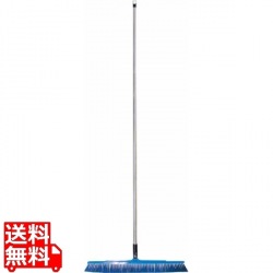 バーキュート衛生管理用ほうき 幅広タイプ ハード青 626142 写真1