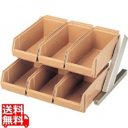 EBM オーガナイザー 2段3列(6ヶ入)C/B 写真1