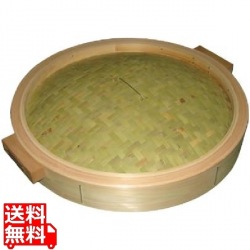 ひのき 中華セイロ 蓋 51cm 手付 写真1