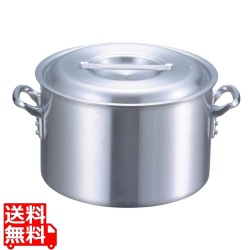 EBM アルミ プロシェフ 電磁 半寸胴鍋(目盛付)30cm ※IH対応 写真1