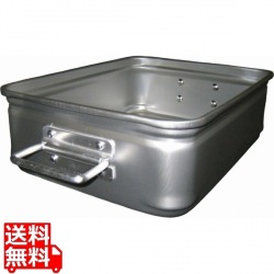 アルマイト 手付 キングボックス(番重) 小 110mm 業務用 写真1