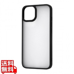 iPhone 14 / 13 ハイブリッド/ホワイトブラック 写真1