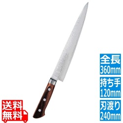 響十 強化木シリーズ 筋引 KP-1113 24cm 写真1