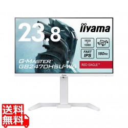 液晶ディスプレイ 23.8型/1920×1080/HDMI、DisplayPort/ホワイト/スピーカー：あり/IPS方式 写真1