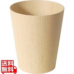 木製 ルーム用ごみ入れ(ホワイトオーク)903H 写真1