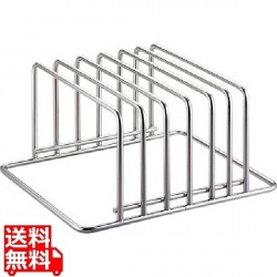 MT18-8まな板スタンド(太線)6枚立 写真1