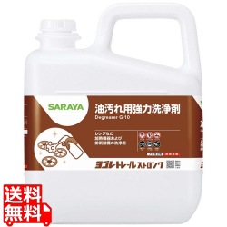 サラヤ 油汚れ用強力洗浄剤 ヨゴレトレールストロング 5kg 32393 写真1