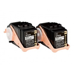 LP-S7160シリーズ用 環境推進トナー/ブラック/Mサイズ2本パック(4700ページ×2本) 写真1