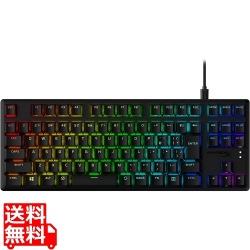 【日本語配列】HyperX Alloy Origins Core RGB PBTメカニカルゲーミングキーボード テンキーレス HyperX赤軸 ゲーマー向け 写真1