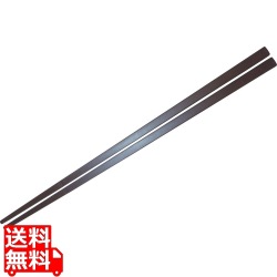 SPSエンボス四角箸(100膳入) 茶 M11-173 写真1