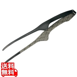 EBM 18-0 黒酸化発色 チョップスティックトング 菱 写真1