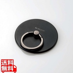 マグネットスマホリング/薄型/MAGKEEP/ブラック 写真1
