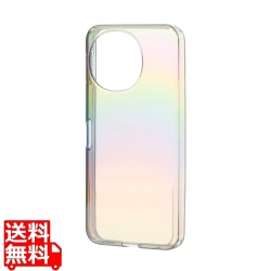 AQUOS sense9 meliano ソフトケース クリアオーロラ 写真1