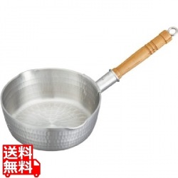 アルミ底平浅型雪平鍋30cm目盛付(6.5L) 写真1