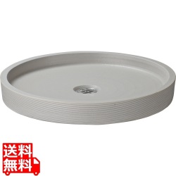 陶芸ポット ケイス スムースグレー 写真1