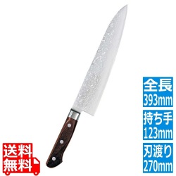 響十 強化木シリーズ 牛刀 KP-1103 27cm 写真1