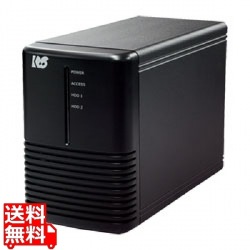 USB3.0 RAIDケース (HDD2台用) ブラック 写真1