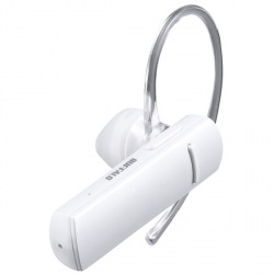 Bluetooth4.0対応 片耳ヘッドセット ホワイト 写真1