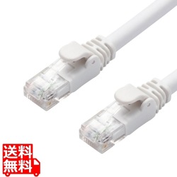 LANケーブル/CAT6A/スタンダード/5m/ホワイト 写真1