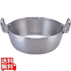 アルミ 両手雪平鍋 40433 33cm 業務用 ※ ガス火専用 写真1