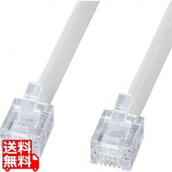 エコロジー電話ケーブル(ノーマル) 写真1