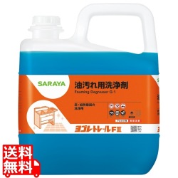 油汚れ用洗浄剤 ヨゴレトレールFII 5kg 32383 写真1