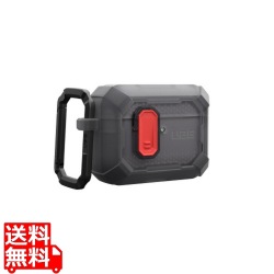 URBAN ARMOR GEAR UAG 製 AIRPODS PRO(第3世代)用 PLASMA スモーク/ラヴァ UAG-APPRO3-T-SL 写真1