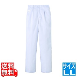 男性用パンツ FH-1110(ホワイト)LL 後ゴム 写真1