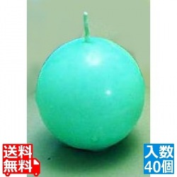 ボールキャンドル(40ヶ入) 40044 グリーン 写真1
