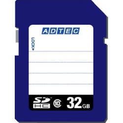 SDHCカード 32GB データ復旧サービス付き AD-SDTH32G/10 写真1